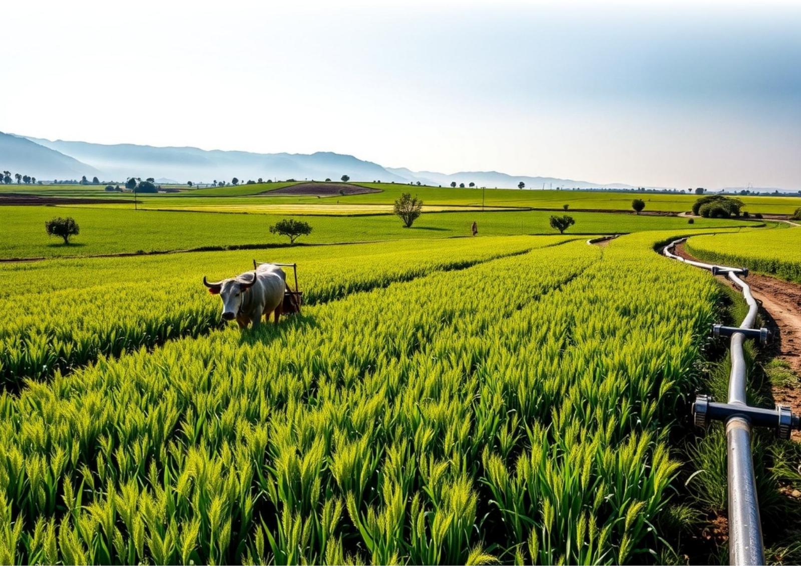 Ethiopian crop fields supporting sesame pulses and oilseed sourcing